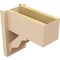 Ekena Millwork 7 1/2-in W x 14-in D x 14-in H Funston Block Rough Cedar Woodgrain TimberThane Outlooker, Primed Tan OUTUR075X14X14FST44RCPR - alternate 2